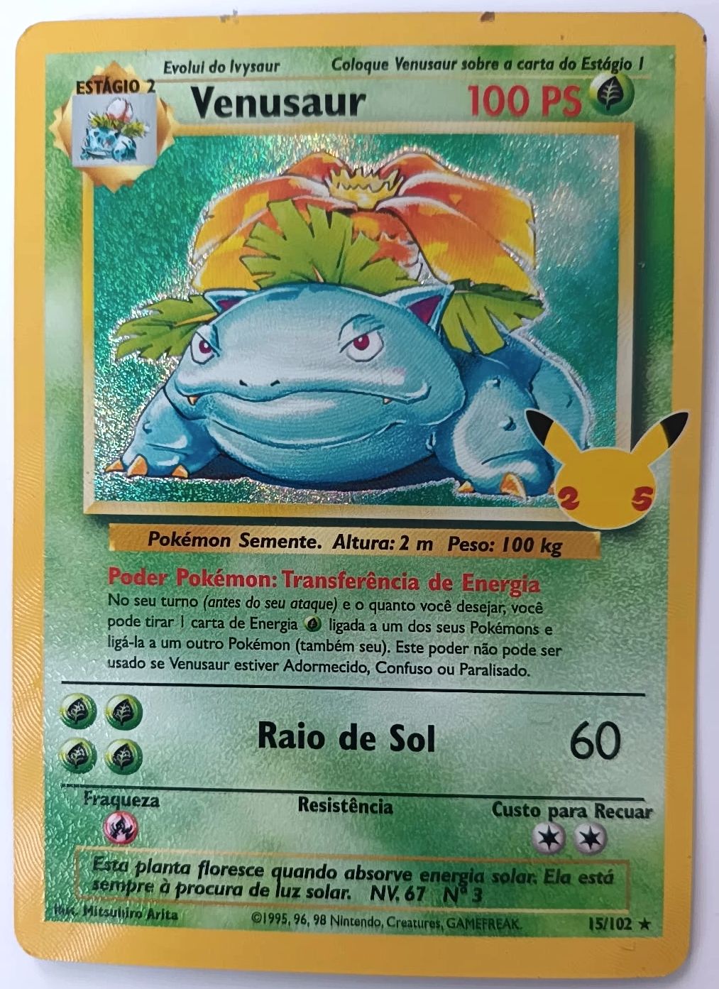 Venosaur 15 102 pt br