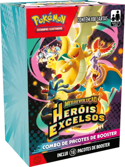 combo de booster herois excelsos pokemon tcg