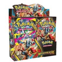 box display booster box megaevolucao 01 slide