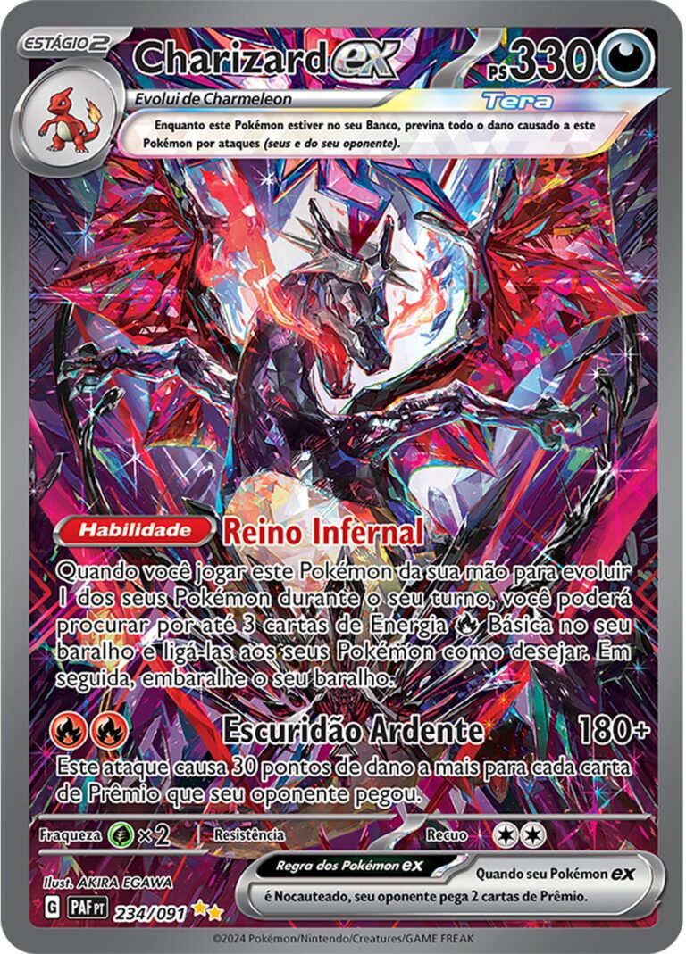 Charizard ex 234 091 PT BR NM e1739947457538