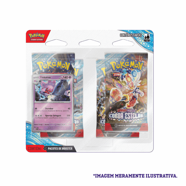 Blister Quadruplo Coroa Estelar PT BR