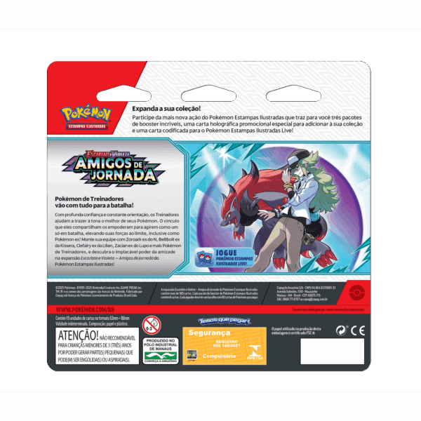 blister triplo amigos de jornada yanma verso