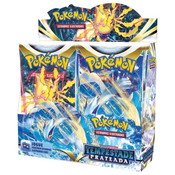 booster box tempestade prateada