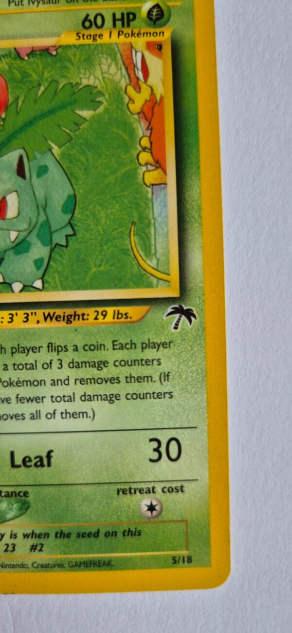 Ivysaur 5 18 carta fotos (2)