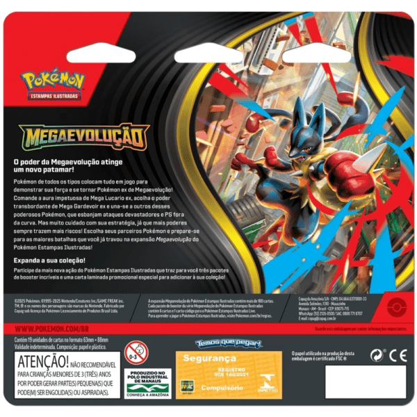 blister quadruplo megaevolucao verso