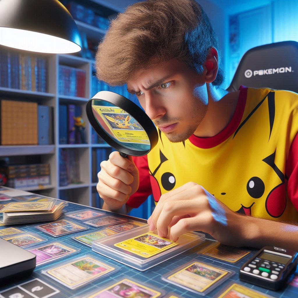 como avaliar carta pokemon