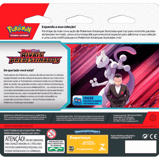 blister triplo rivais predestinados verso