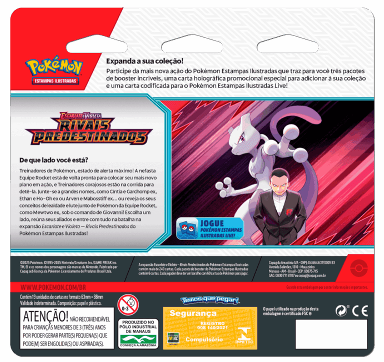 blister triplo rivais predestinados verso