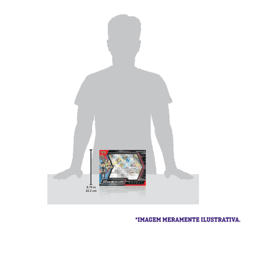 box colecao zacian ex do lupo comparacao real