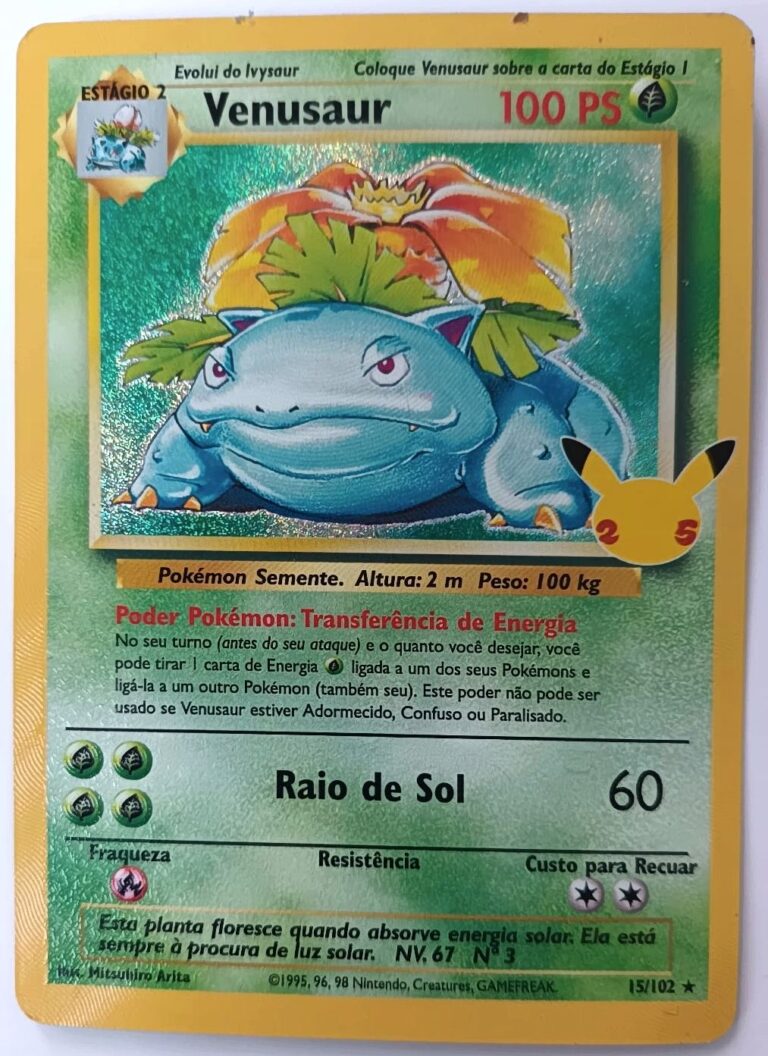 Venosaur 15 102 pt br