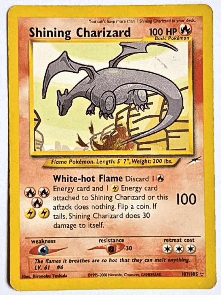 shinning charizard 107 105 en