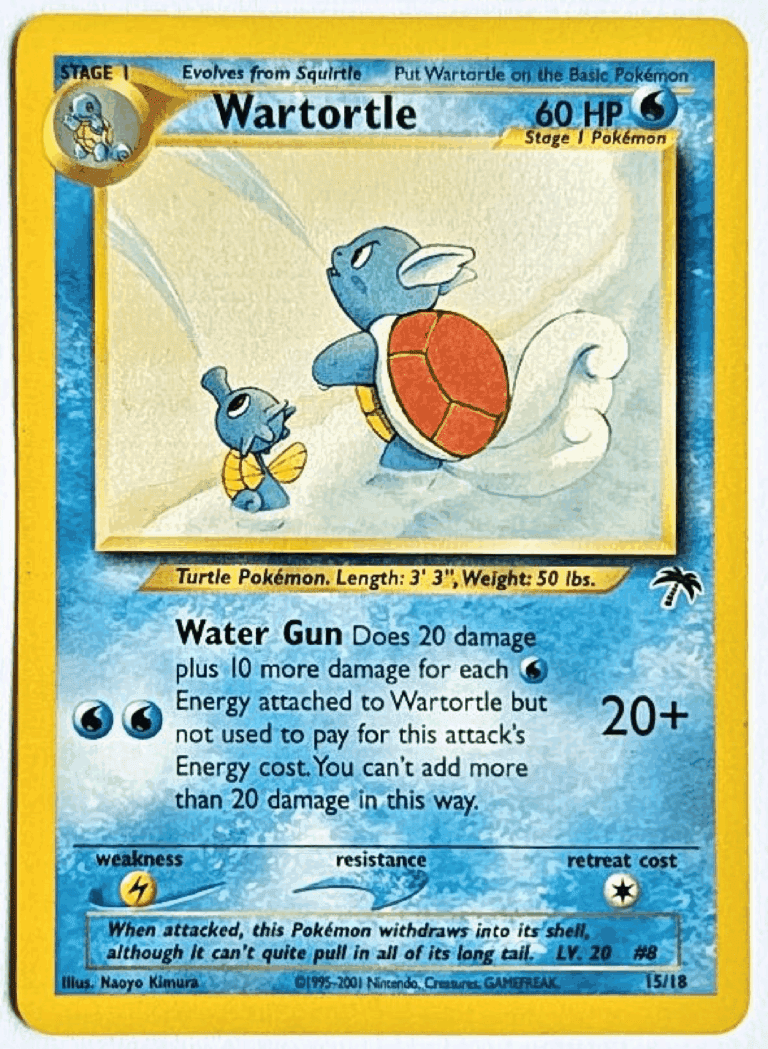wartortle 15 18 en