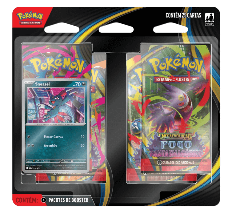 blister quadruplo fogo fantasmagorico sneasel