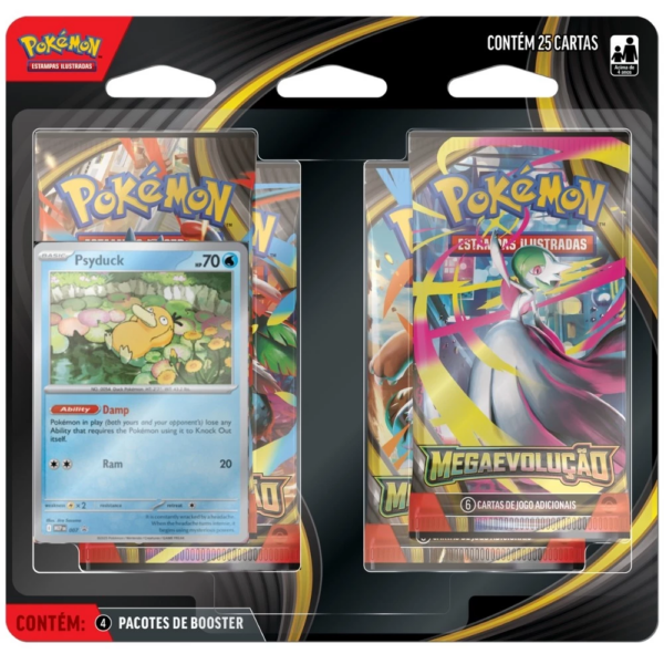 blister quadruplo megaevolucao psyduck