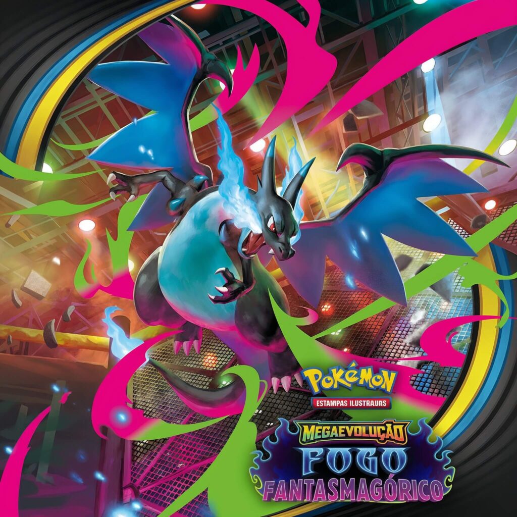 colecao fogo fantasmagorico pokemon tcg