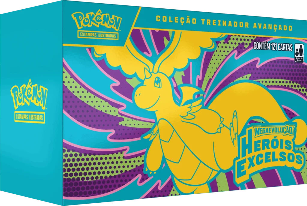 colecao treinador avancado etb herois excelsos pokemon tcg