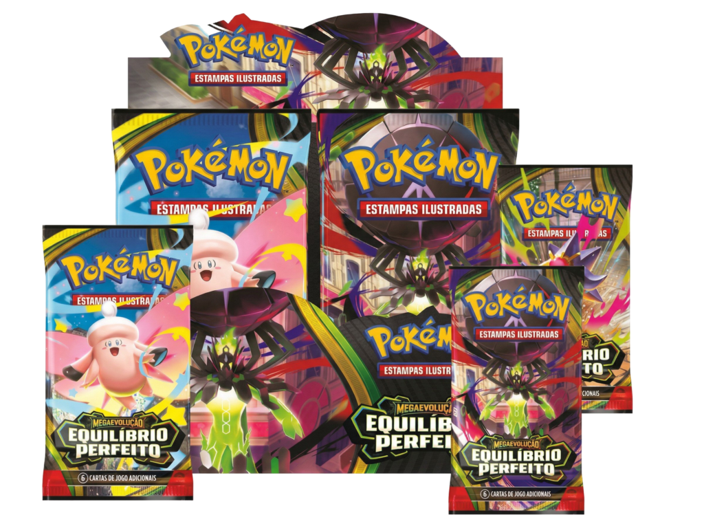 box display equilibrio perfeito 36 pacotes mega evolucao 3