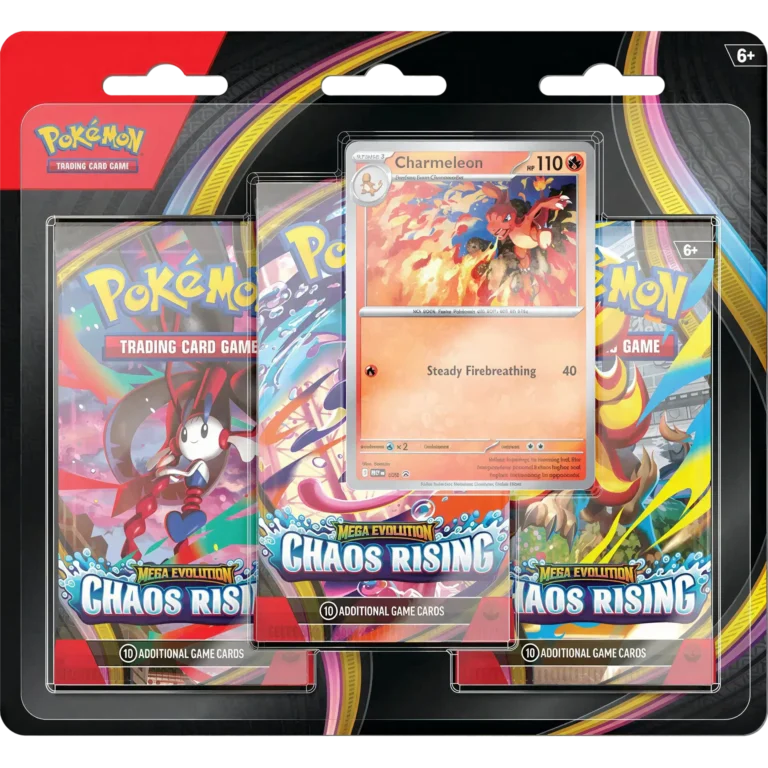 blister triplo caos ascendente megaevolucao pokemon tcg