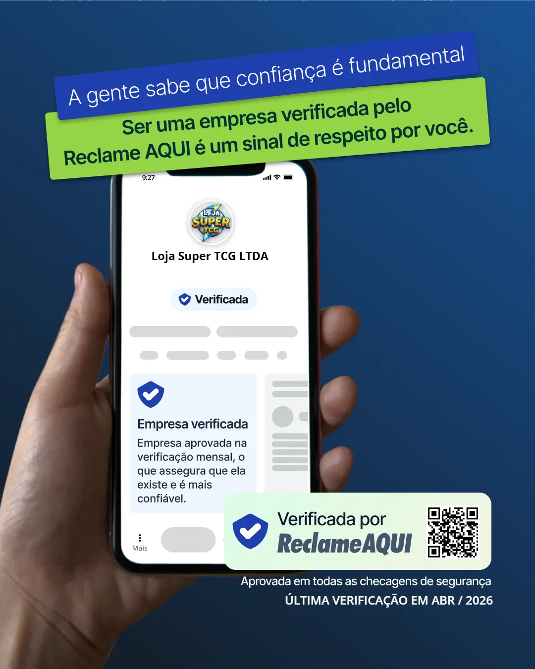 reclame aqui verificada midiakit loja super tcg ltda post