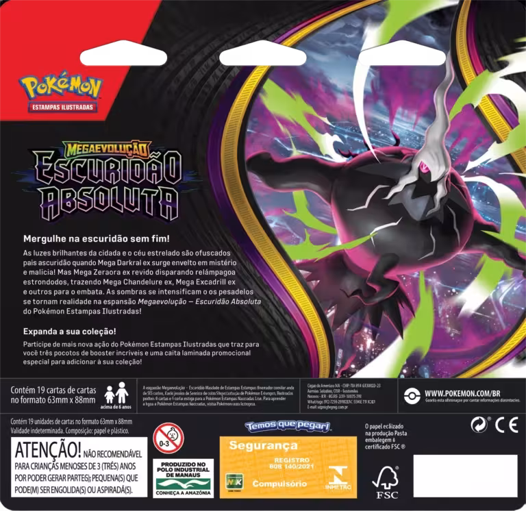 blister triplo pokemon tcg escuridao absoluta verso