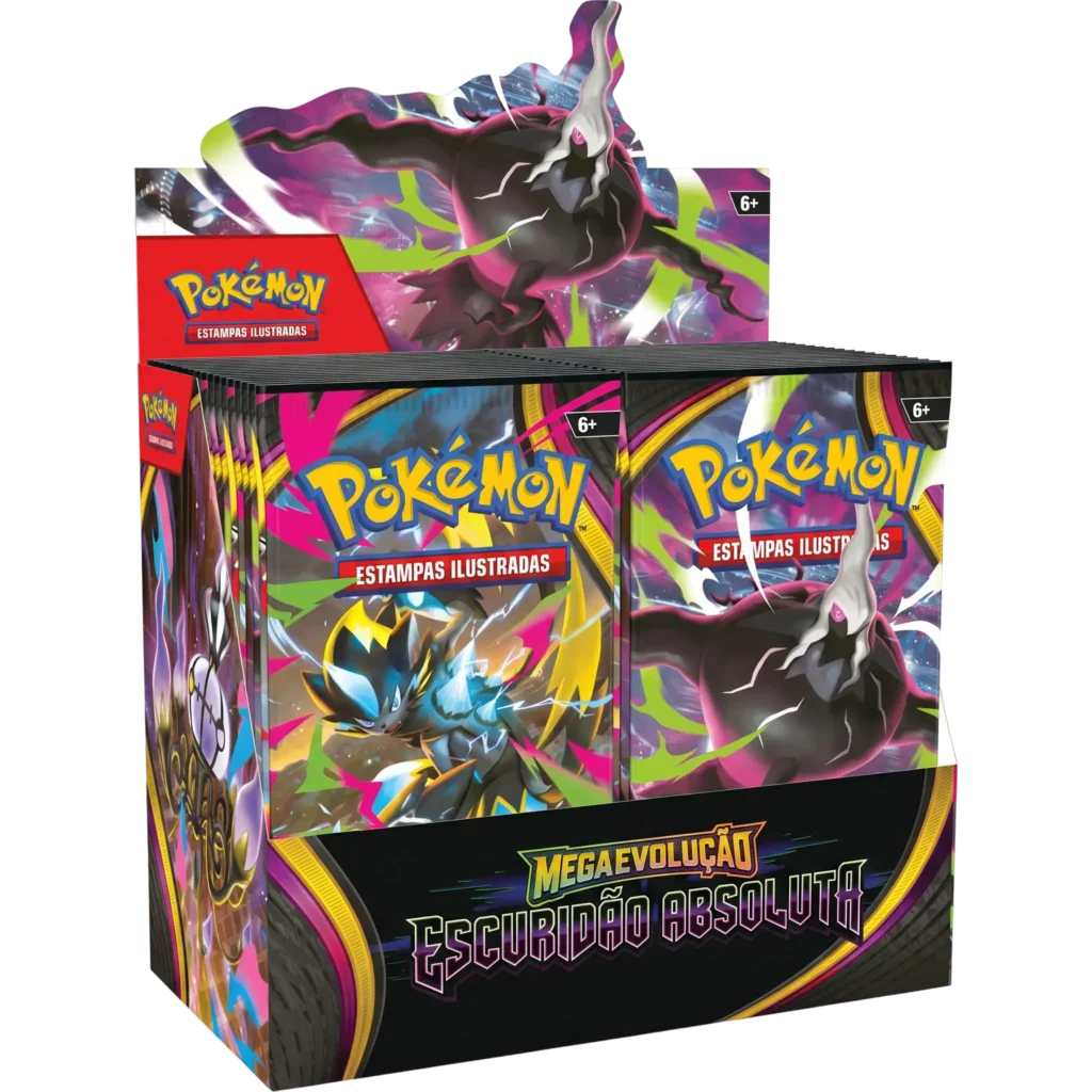 box display escuridao absoluta megaevolucao pokemon tcg