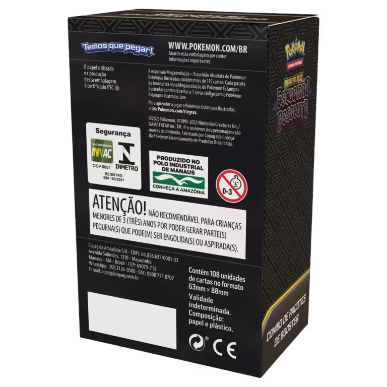 combo de booster escuridao absoluta pokemon verso