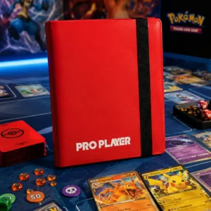 fichario-pokemon-tcg-2x2-vermelho-pro-player
