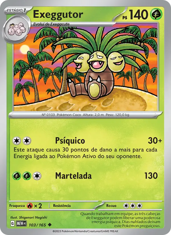 Exeggutor 103/165