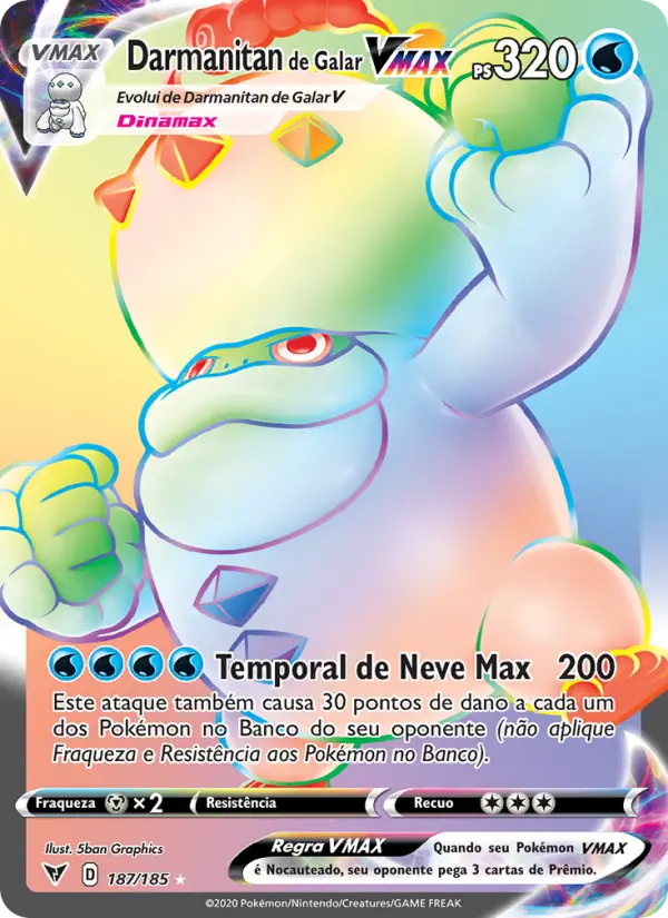 Darmanitan de Galar VMAX