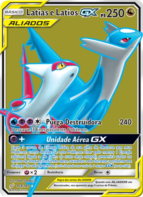 Latias e Latios GX 169/181
