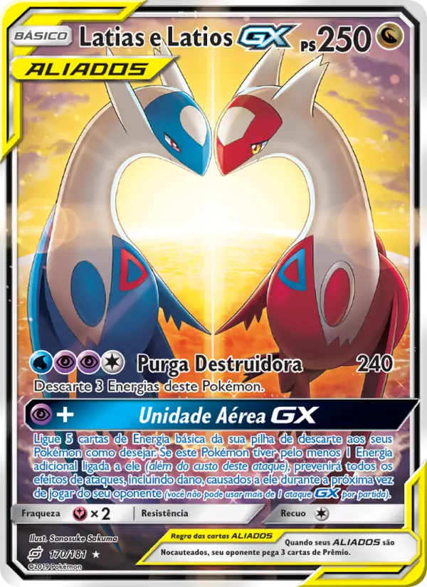 Latias e Latios GX 170/181