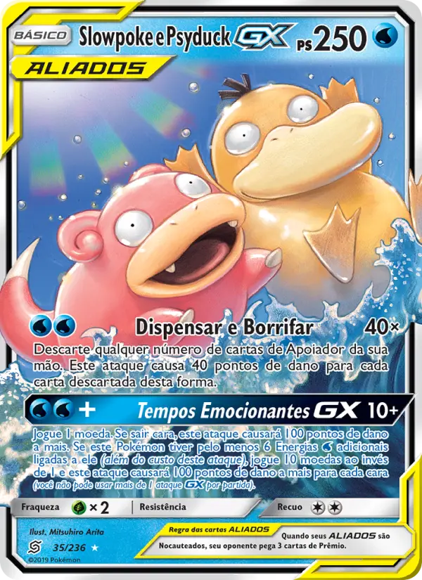 Slowpoke e Psyduck GX 35/236