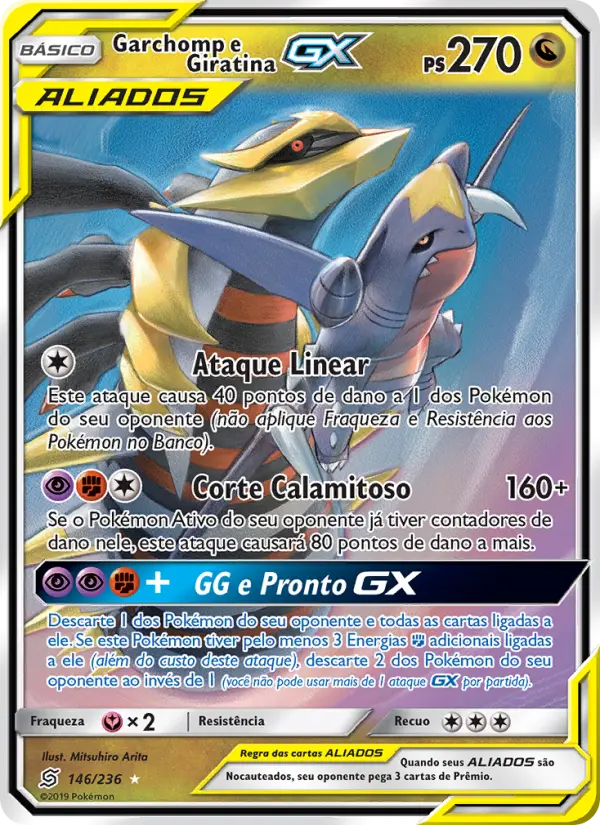 Garchomp e Giratina GX 146/236