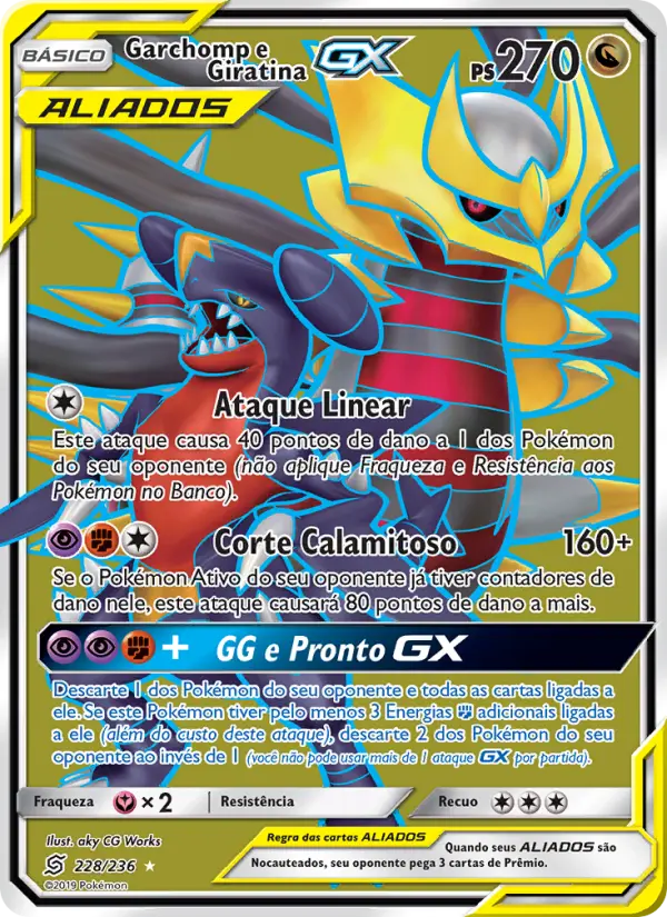 Garchomp e Giratina GX 228/236