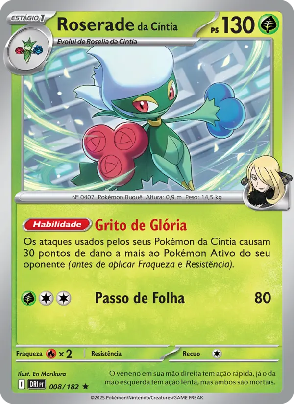 Roserade da Cíntia