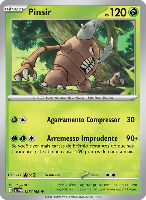 Pinsir 127/165