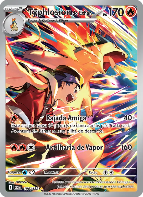 Typhlosion do Ethan