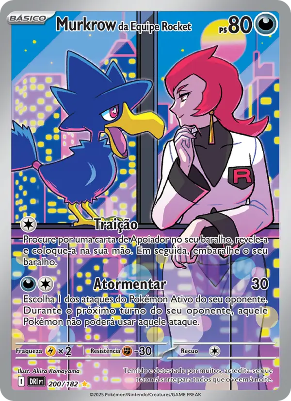 Murkrow da Equipe Rocket