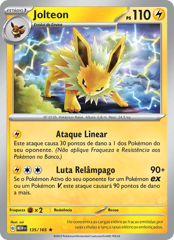 Jolteon 135/165