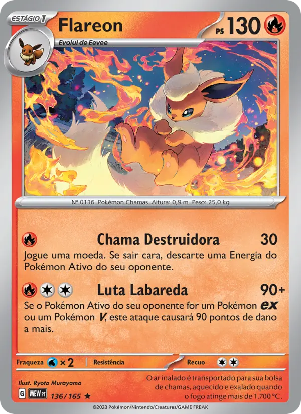 Flareon 136/165