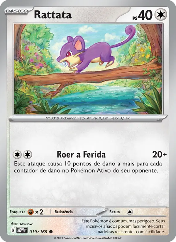 Rattata 019/165