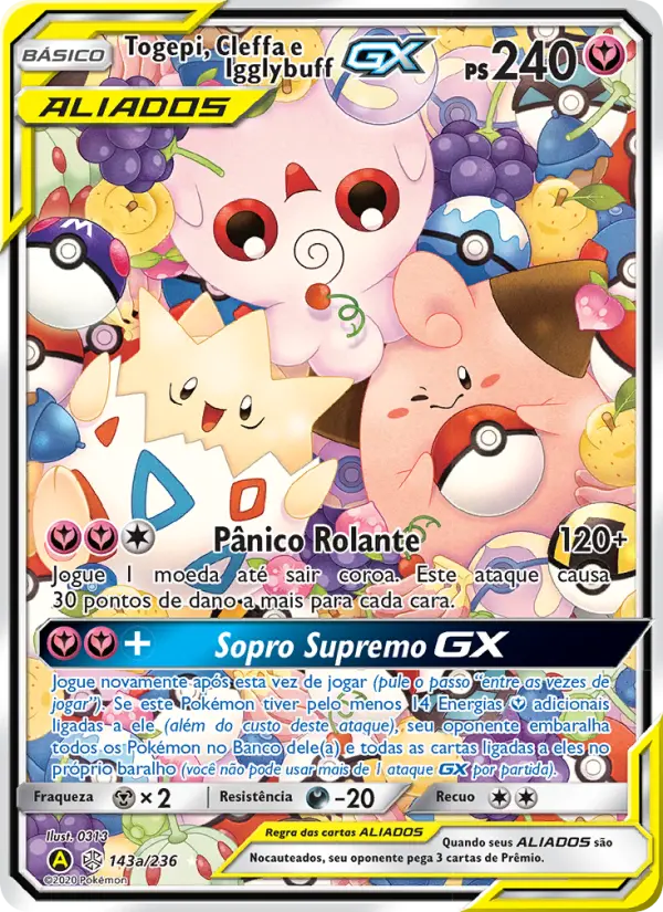 Togepi, Cleffa e Igglybuff GX 143/236