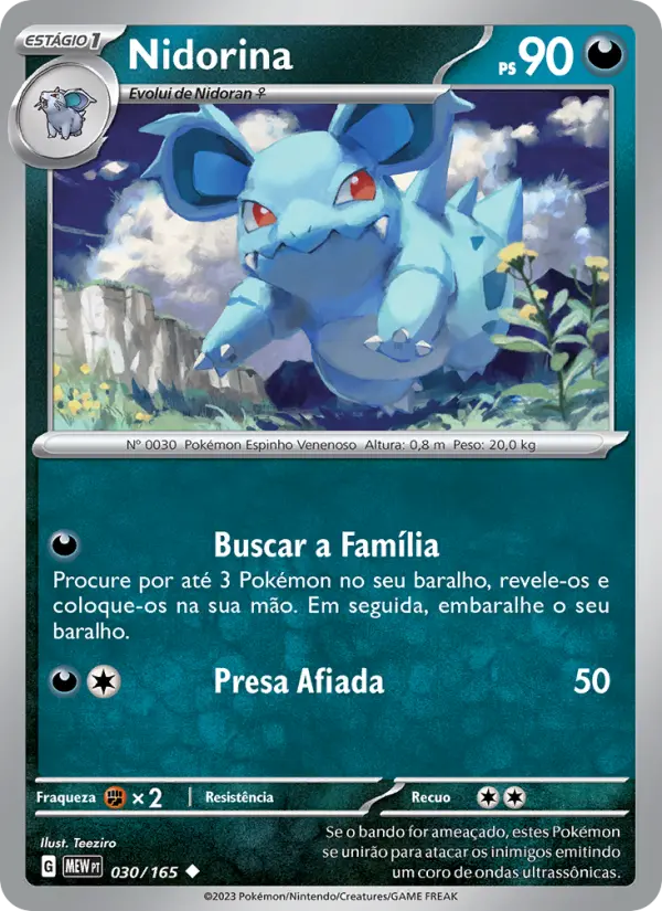 Nidorina 030/165