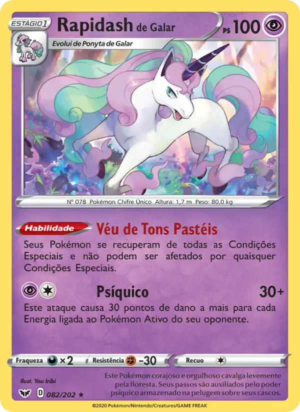 Rapidash de Galar