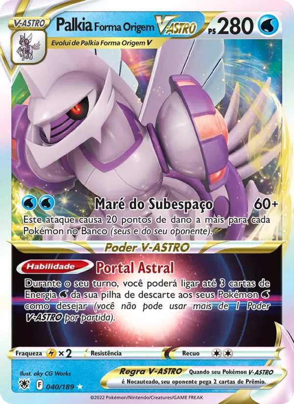 Palkia Forma Origem V-ASTRO