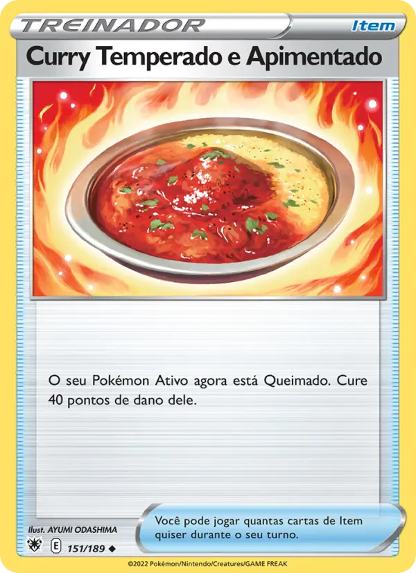 Curry Temperado e Apimentado