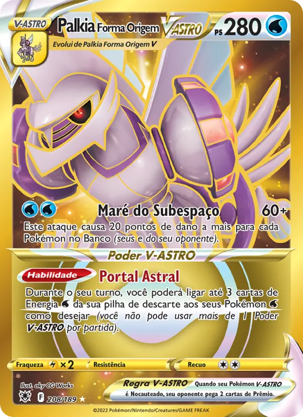 Palkia Forma Origem V-ASTRO