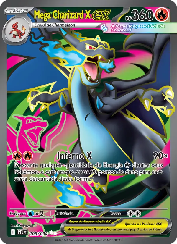 Mega Charizard X ex 109/94