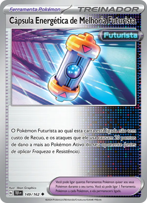 Cápsula Energética de Melhoria Futurista 149/162