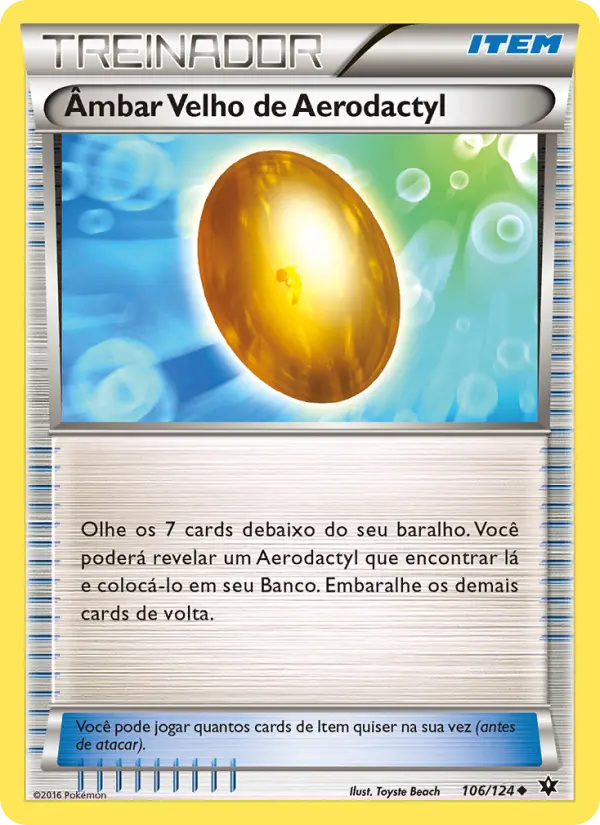 Âmbar Velho de Aerodactyl